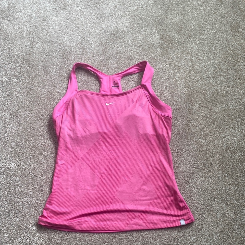Nike Women's Pink Tank Top